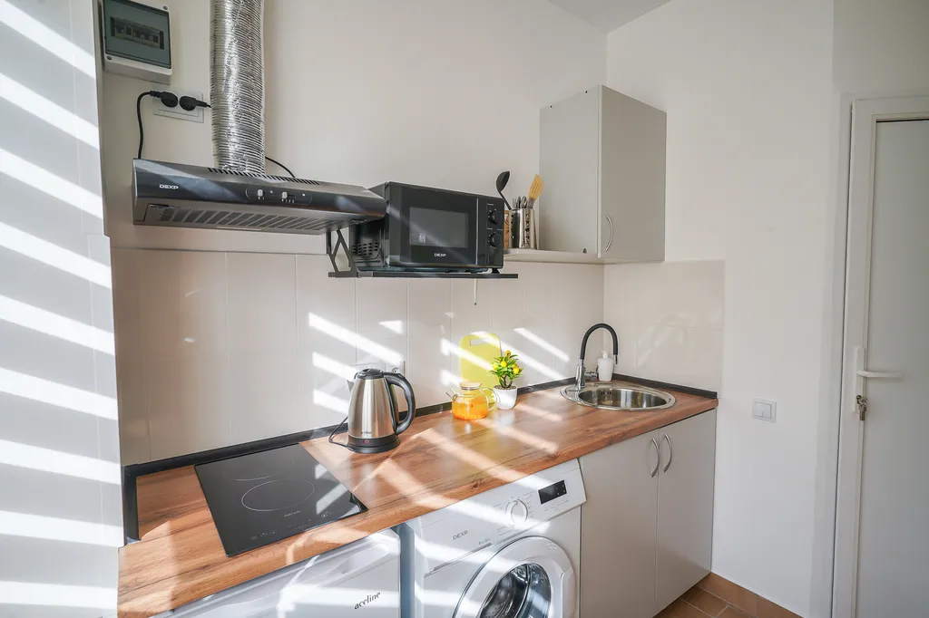 Уютная 1к студия на 4 гостей