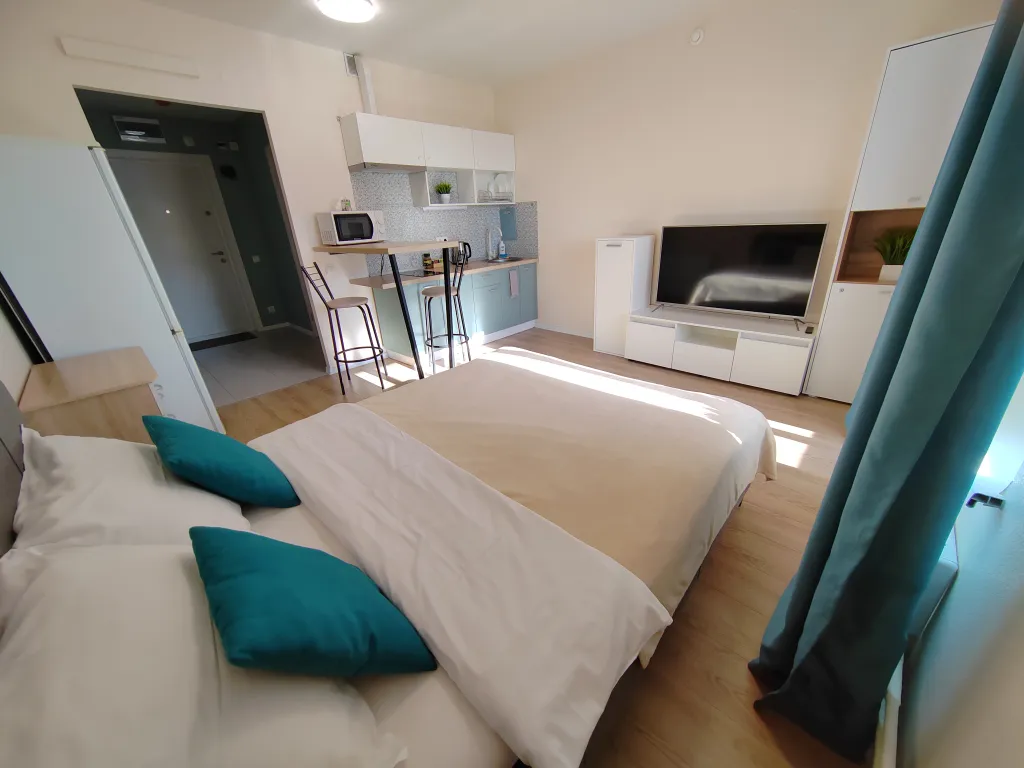 Квартира-студия с красивым видом — аренда посуточно в Калуга