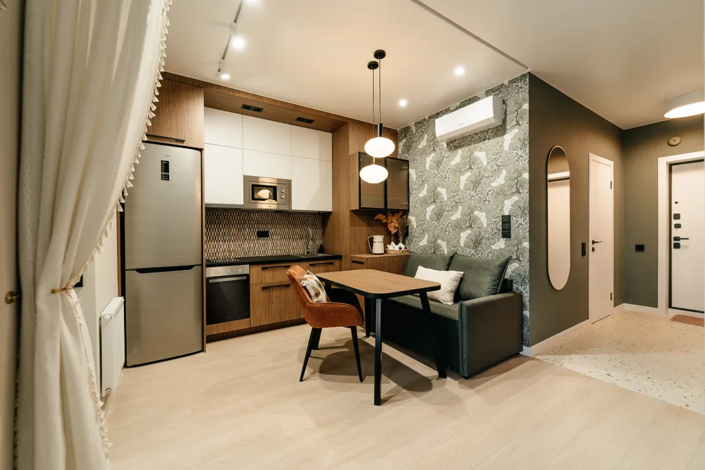 Квартира Новая квартира-студия в центре с паркингом — Минск