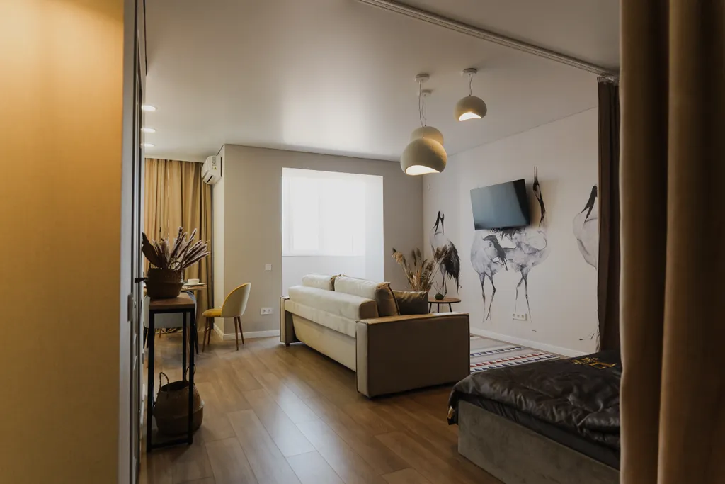 Журавли студия в новом районе города