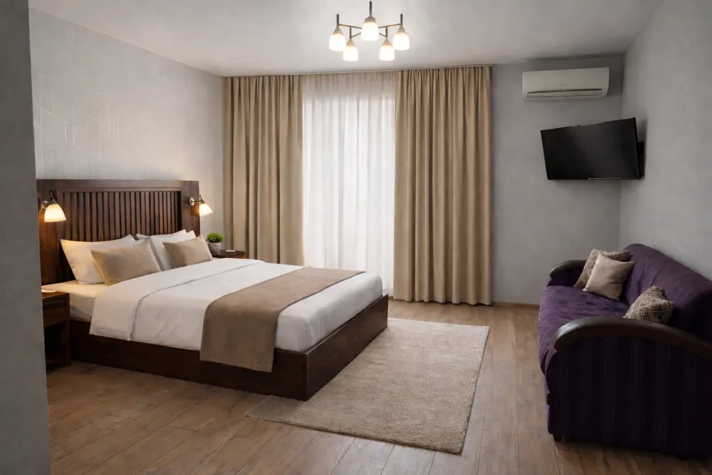 Квартира Квартира Двухместный номер комфорт 5 мин до моря — Судак