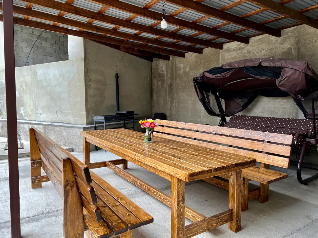 Дом с красивым видом на горы