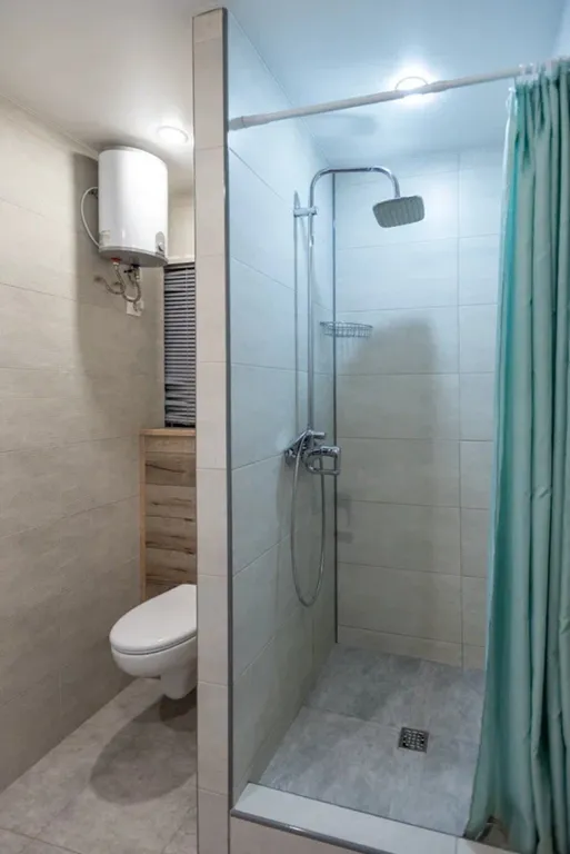 Apartment near Mega Khimki with a balcony