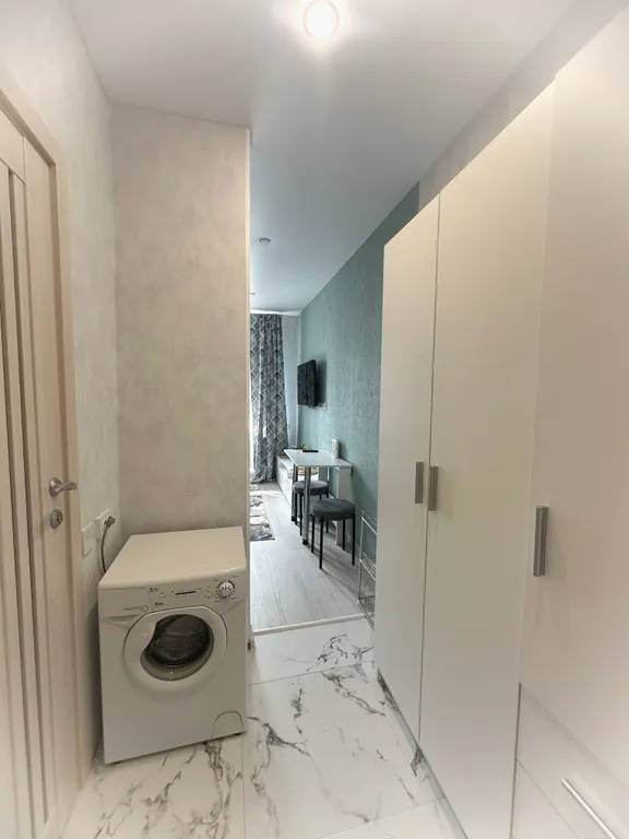 Современная студия в ЖК Эко Бунино с балконом