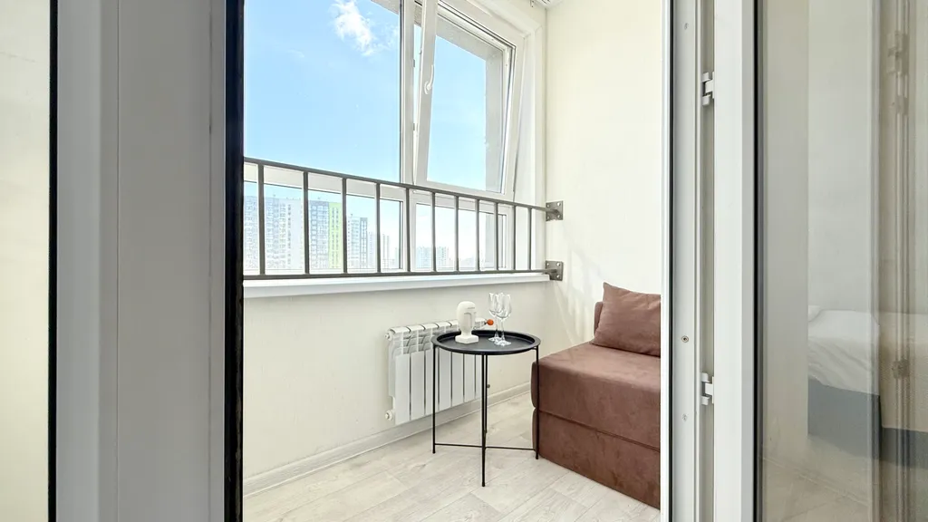 Квартира Квартира Hugge Place | Уютная студия у Аквапарка с Wi-Fi — Новосибирск