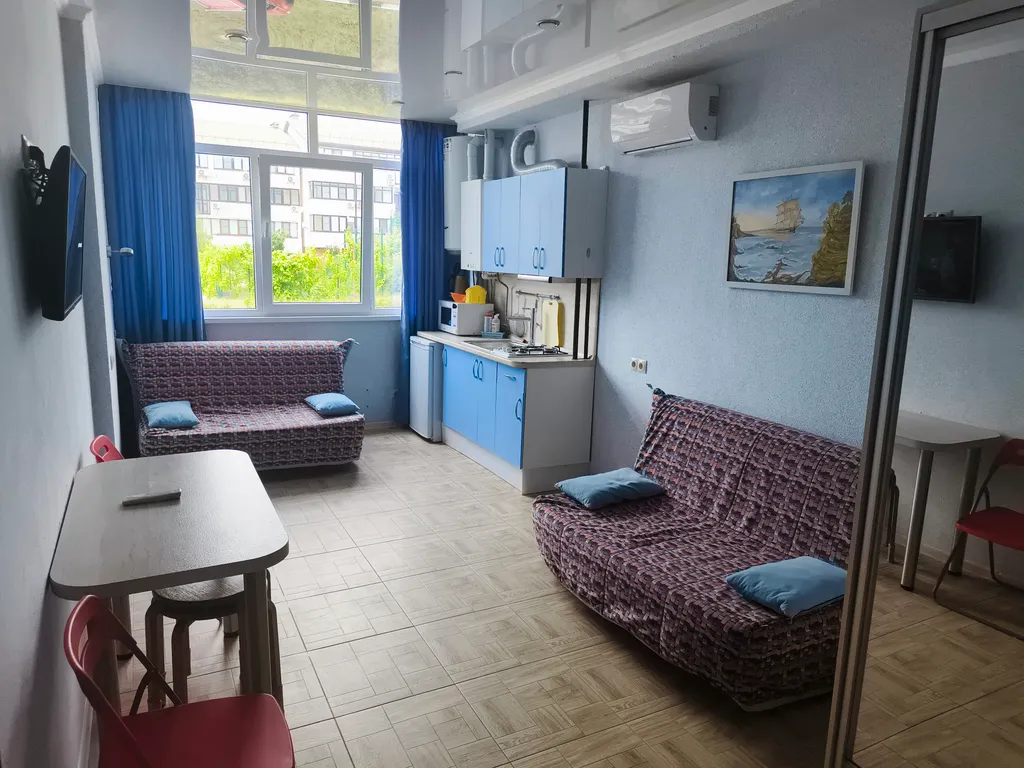 Студия в 100 м. от пляжа