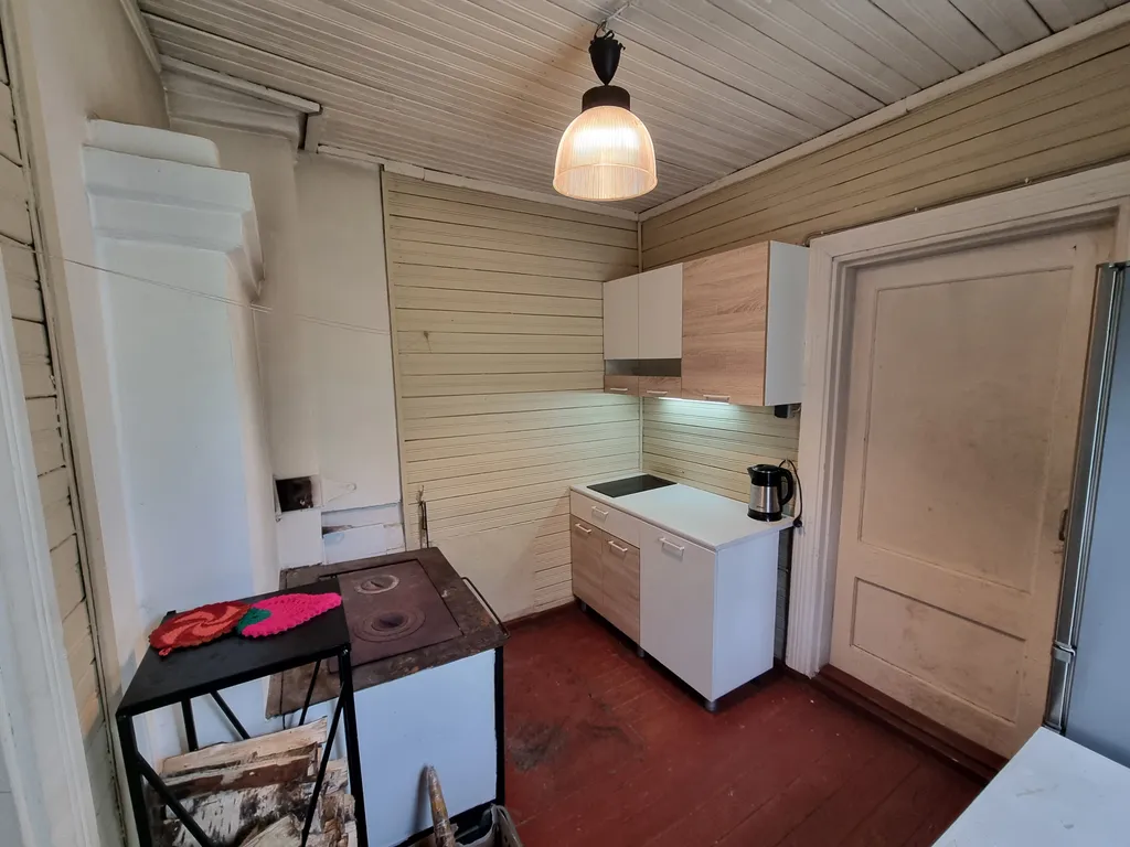 Уютная половина зеленого домика вблизи центрального пляжа