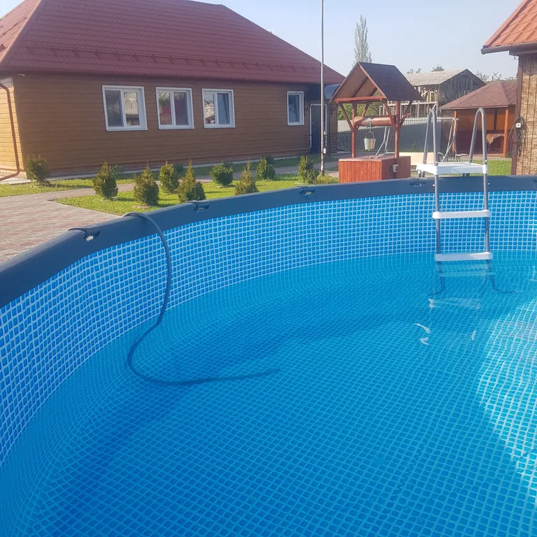 Домик в деревне в центре Гжели