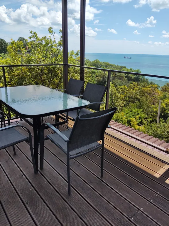 Студия с видом на море на 2 этаже