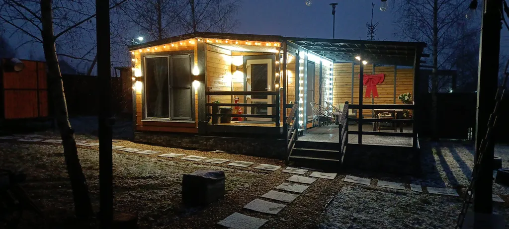 Уютный дом, горячая купель Фурако и баня на дровах до 4 гостей