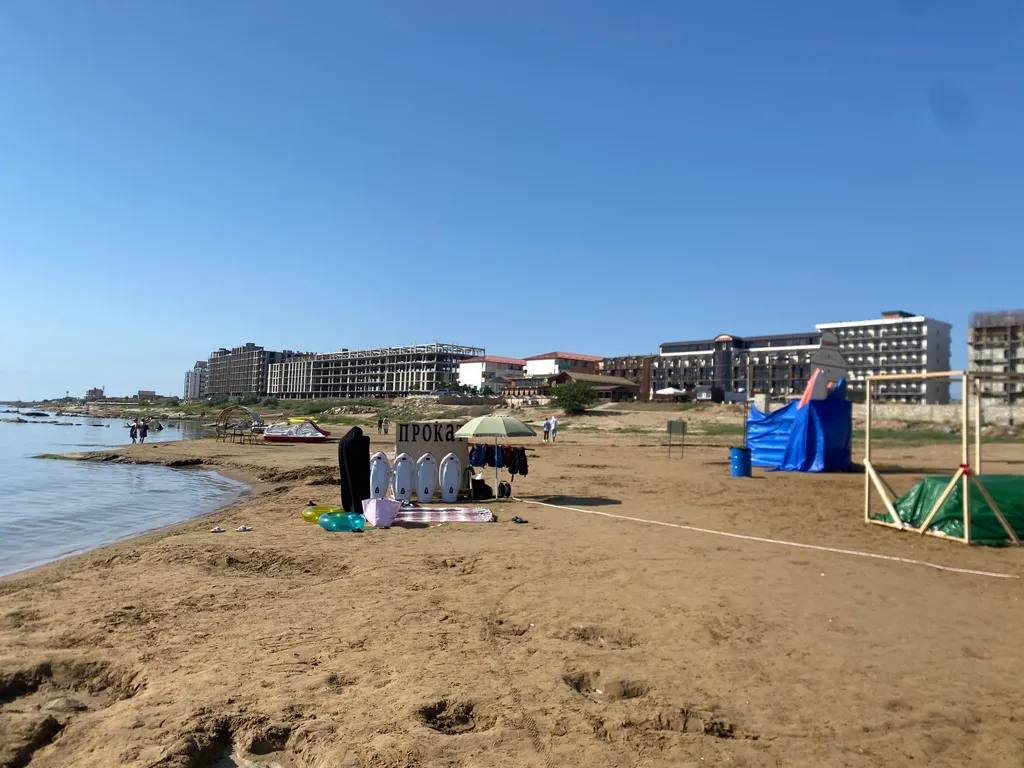 Квартира Квартира Комфортабельная студия с видом на море — Избербаш