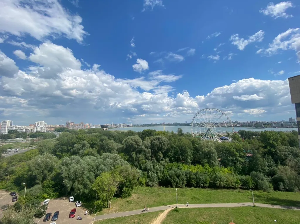 Уютная квартира с видом на Чашу, на речку Казанка — аренда посуточно в Казань
