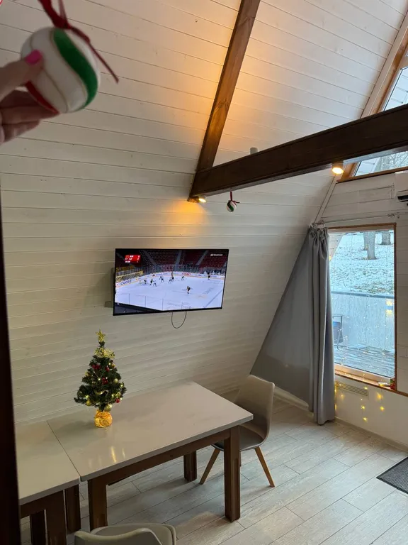 Уютные домики в стиле а-фрейм