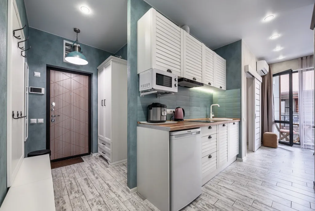 Апартамент в курортном городке в ЖК с бассейном