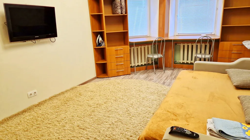 Двухкомнатная квартира с ремонтом