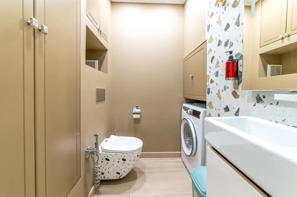 Двухуровневый апартамент около моря с бассейном в ЖК Морской квартал