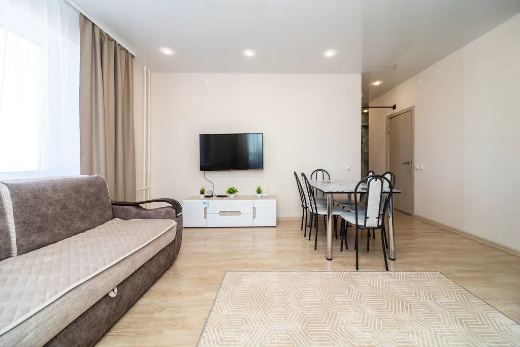 2-комнатная квартира с просторной кухней-гостиной