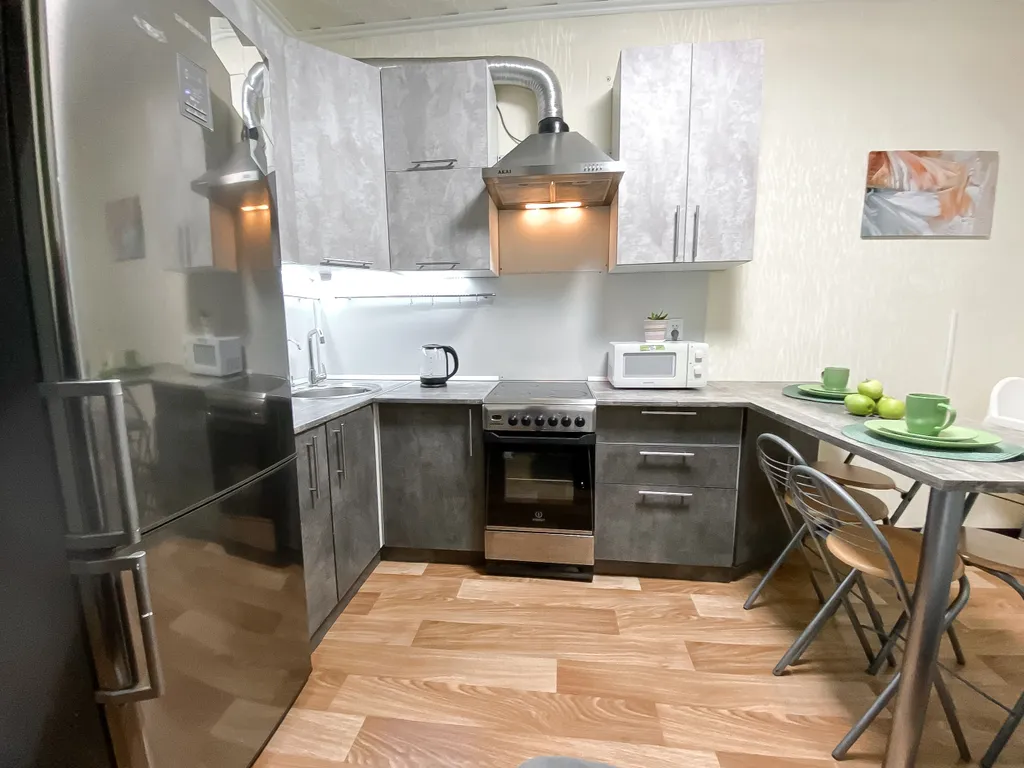 Квартира с видом на город в центре города