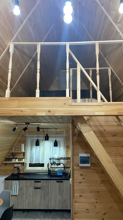 Дом-шалаш A-frame