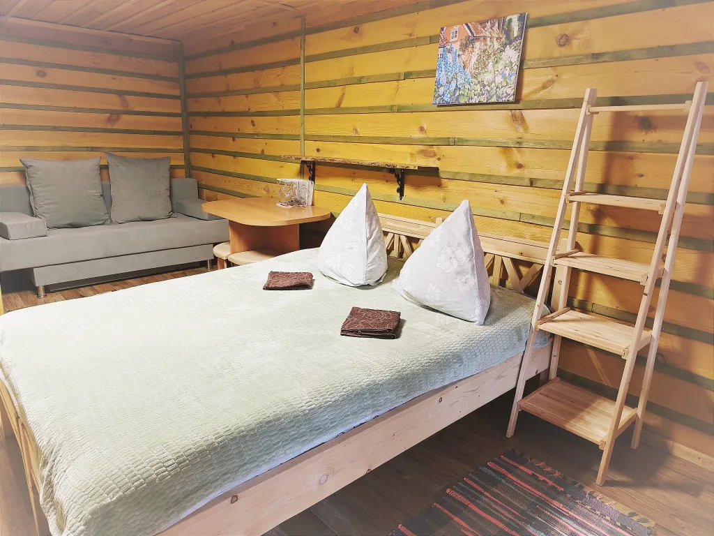 Номер с балконом и видом на горы