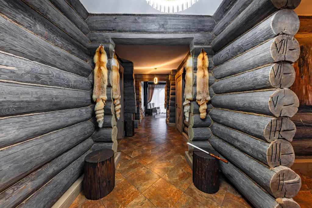 Дом  с летней кухней на три спальни с камином и террасой