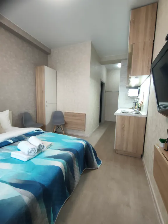 Студия с премиум-пакетом ТВ в 10 минутах от пл. Маркса