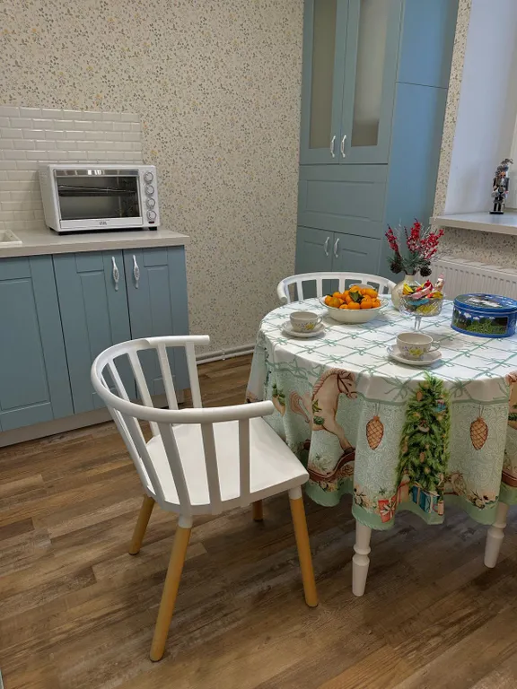 Уютная однокомнатная квартира в новом доме в стиле прованс