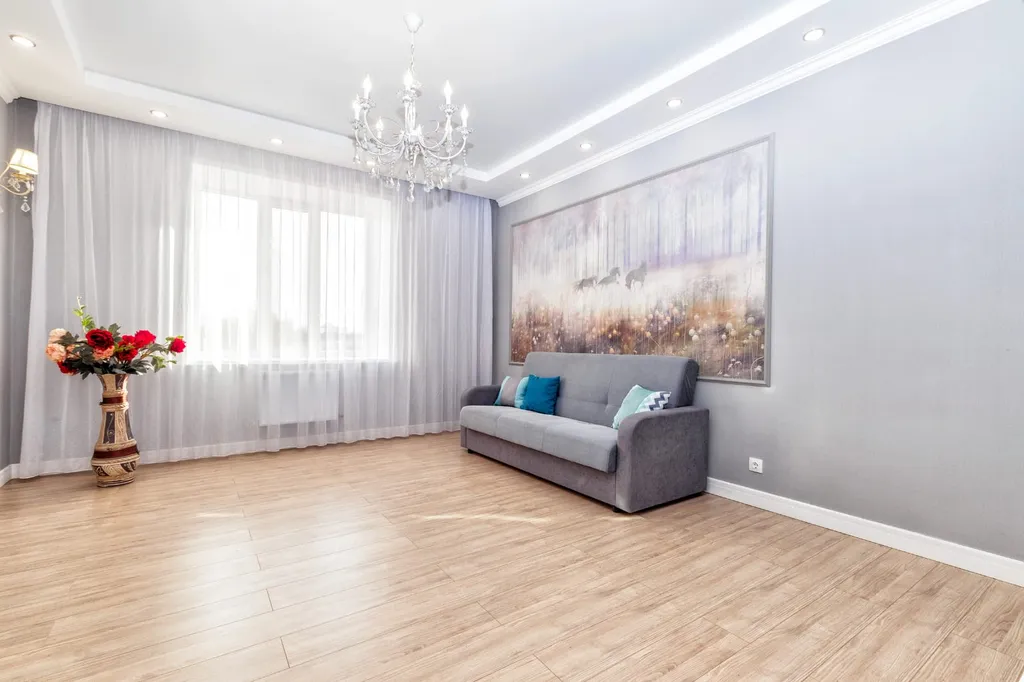 Светлая квартира в новом доме