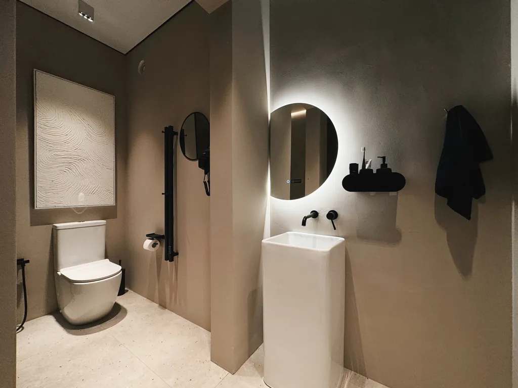 Видовые апартаменты с мастер ванной