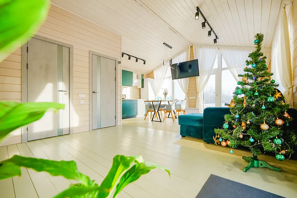 Уютный домик с прекрасной атмосферой