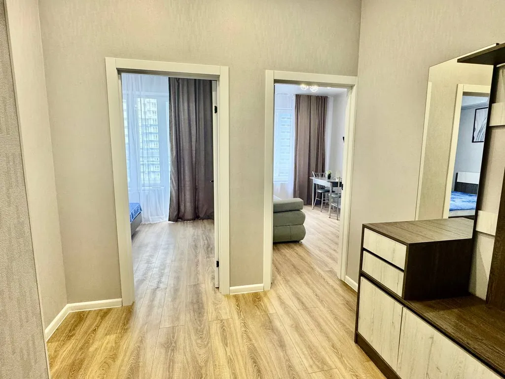 Квартира Квартира Евродвушка на набережной в жк Фонтаны №254 — Краснодар