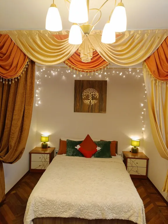 Квартира Квартира Евро-двушка с камином у Екатерининского дворца — Пушкин