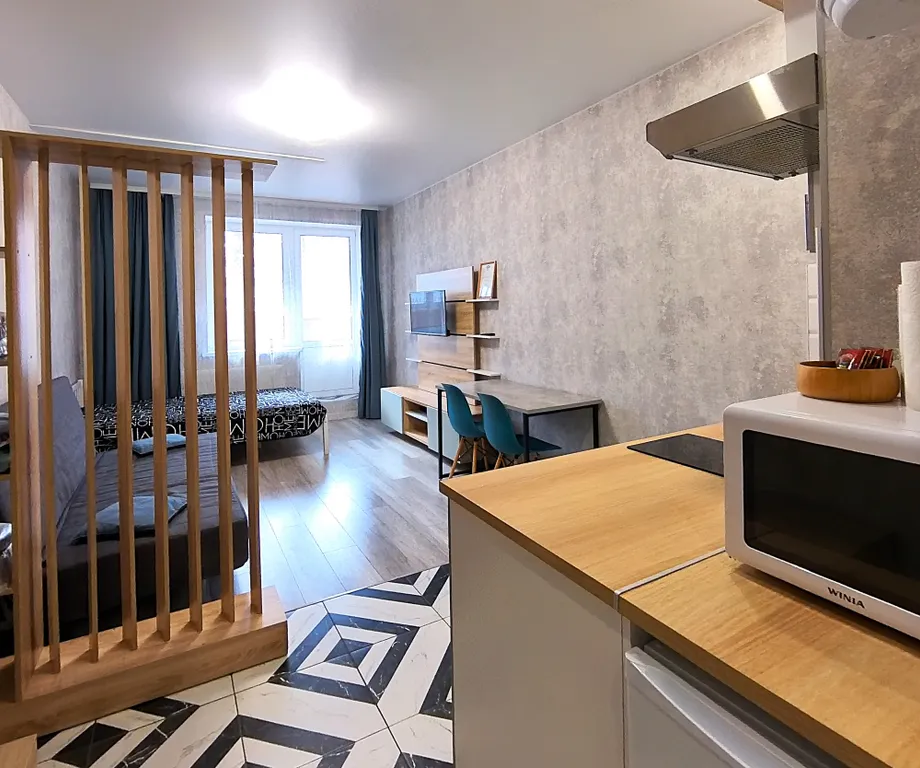 Уютная студия в Левобережном