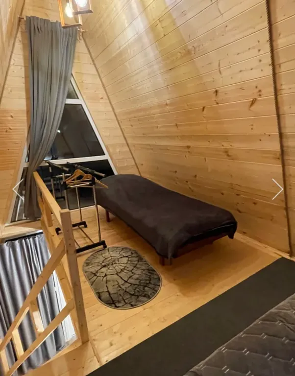 Коттедж A frame с видом на лес и горы — Архыз