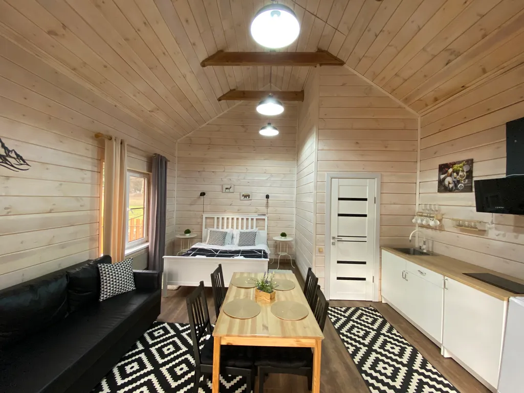 Коттедж Шале Мини № 1 - дом-студия — Архыз