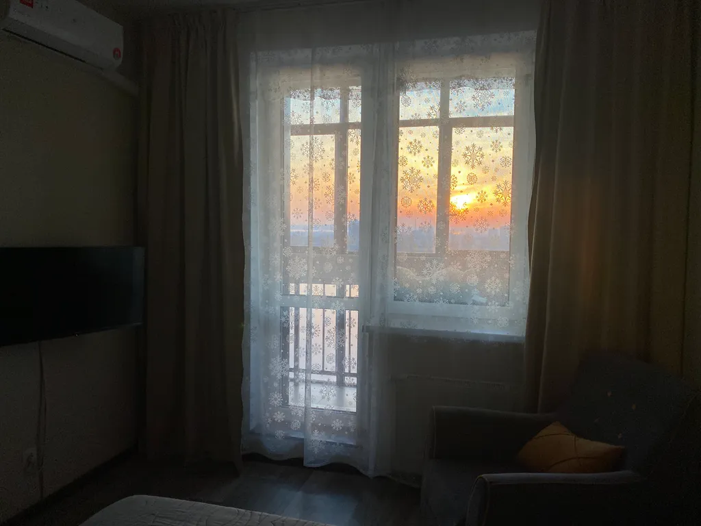 Квартира с видом на город