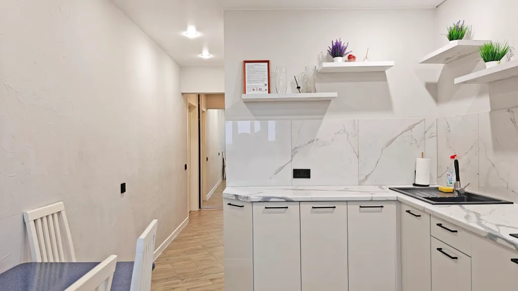 ТЕРРА48 | Победа Комфорт + | Сетевой стандарт | Светлая квартира