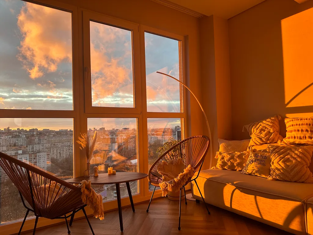 Панорамный апартамент на 18 этаже