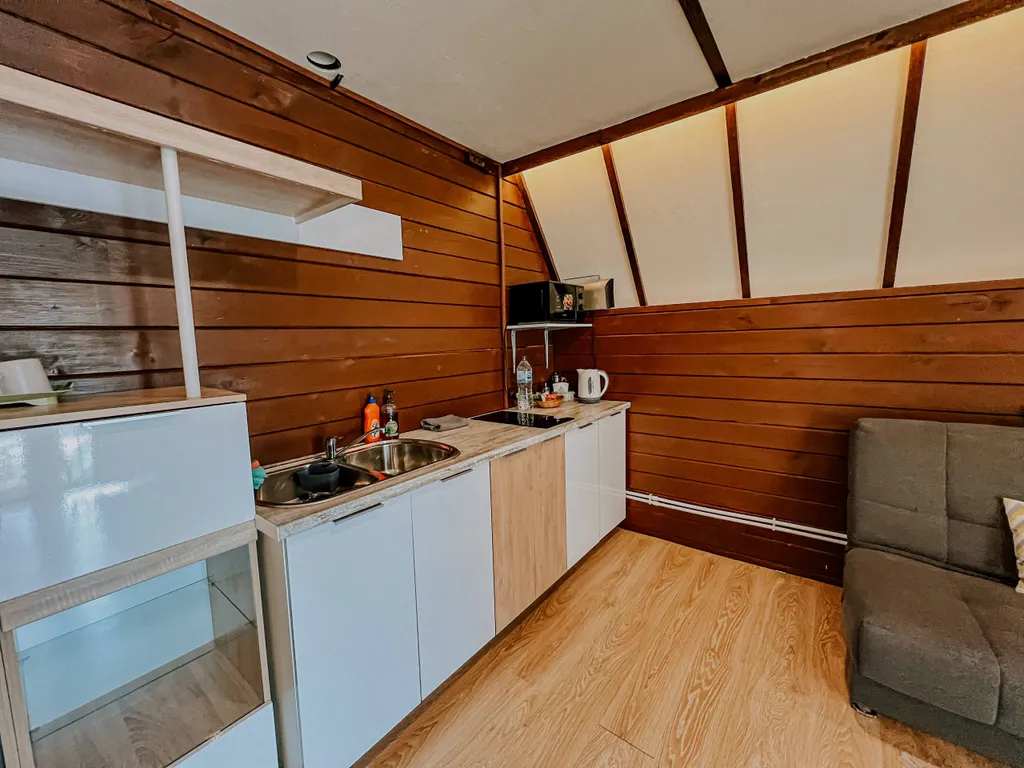 Дом 70m2 — чан, кухня, Wi-Fi