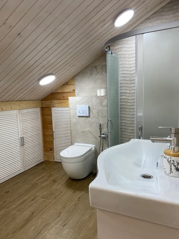 Коттедж Новый дом на Ладоге рядом с пляжем — Приозерск