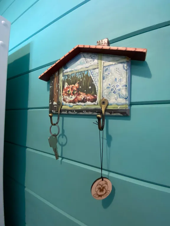 Экодом "Бирюза" с камином