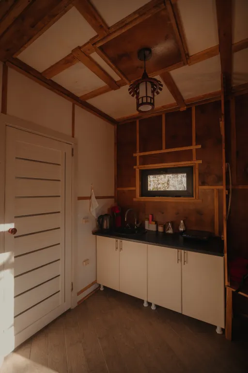 Апартаменты в лесу, с видом на горы