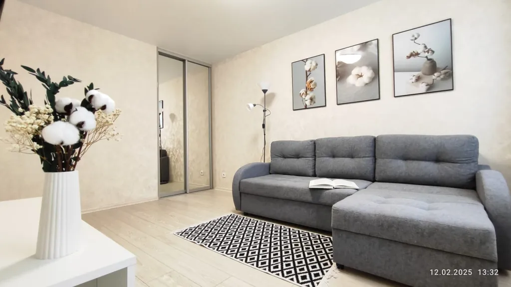 Однокомнатная квартира в новом тихом микрорайоне