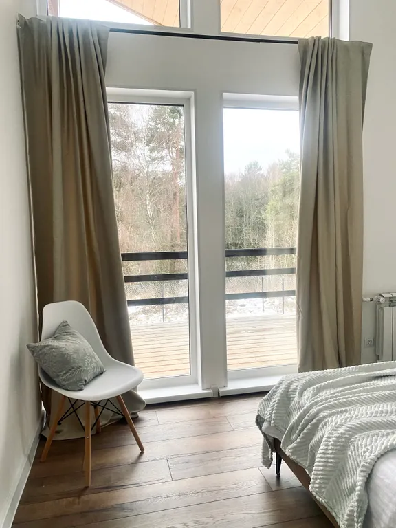 Тишина и релакс в новом уютном доме у леса