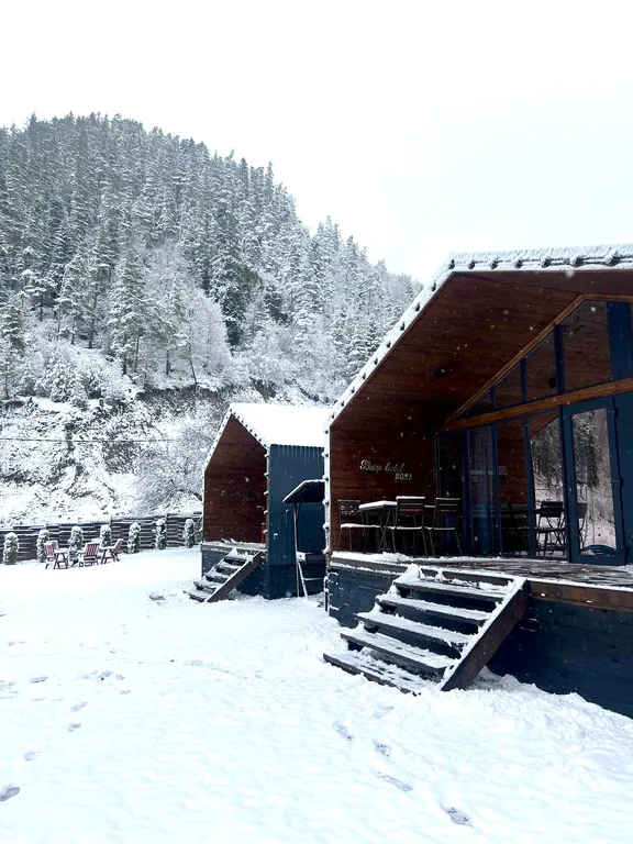 Уютный коттедж с видом на горы