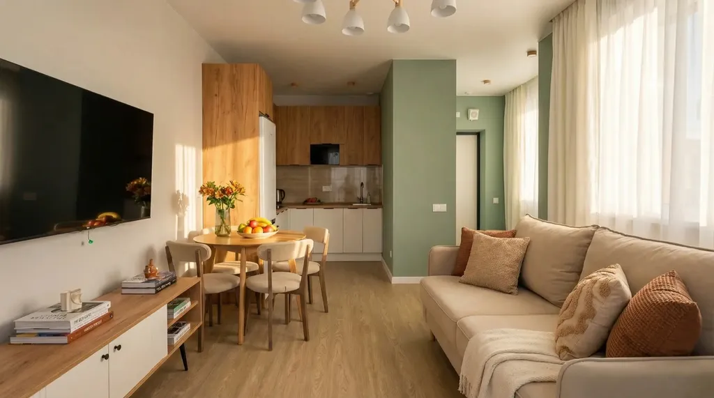 Квартира Квартира Стильная евродвушка с балконом — Екатеринбург