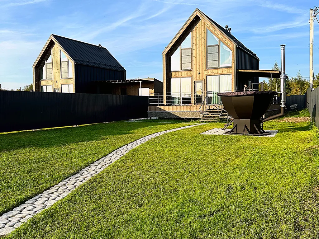 Коттедж на берегу Волги с банным чаном — аренда посуточно в Городец