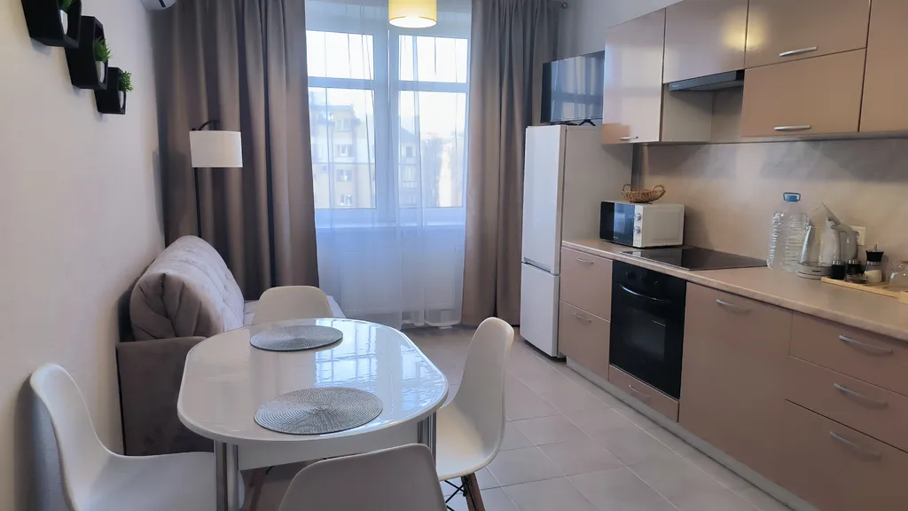 Квартира Квартира Новая уютная евродвушка в самом сердце Ярославля — Ярославль