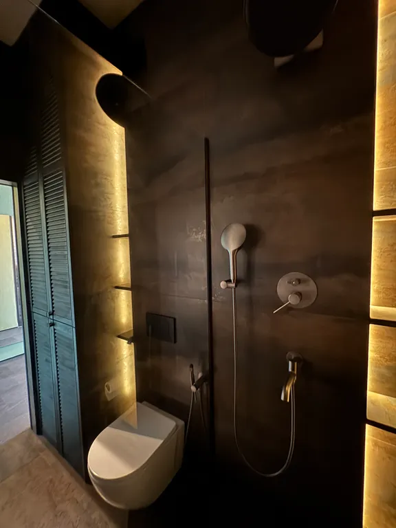 Квартира Большая 1к квартира в стиле эко-лофт, с панорамным видом на море — Геленджик