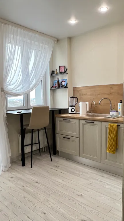 Уютная квартира с подземным охраняемым паркингом